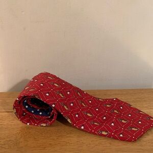 Tommy Hilfiger Golf Tie 100% Silk Made in USA